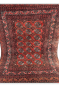 Piped Pattern Baluch Afghani Handmade Carpet