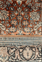 Dual Rust Panel Handknotted Rug