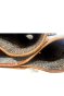 Dual Rust Panel Handknotted Rug