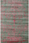 Fuchsia Erased Handmade Modern Area Rug