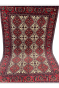 Three Panel Afghani Handmade Carpet