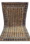 All Over Tabriz Design Afghani Handknotted Rug