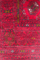 All over solid Bukhara Afghani Runner Rug