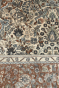 Ek Tarfa Floral Kashan Fine Handknotted Rug