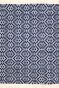 Navy Net Patio Handmade Outdoor Rug