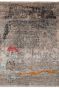 Pictorial 8x10 Erased Handspun Wool Modern Area Rug