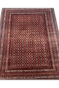 Dual Panel Afghan Bokhara Brown Handmade Carpet
