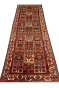 Multi Color Box Caucasian Afghan Handknotted Carpet