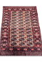 Salmon Pink Bokhara Handknotted Afghani Carpet