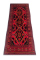 Triple Medallion Afghan Handmade Runner Carpet