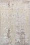 Scattered Gray Handknotted Modern 8x10 Rug
