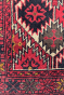 Diamond Pattern Handknotted Area Rug Afghani Runner