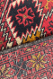 Diamond Pattern Handknotted Area Rug Afghani Runner