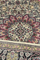 Lotus Medallion Kashan Handmade Wool Carpet
