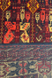 Eclectic Boxed Pattern Afghani Handmade Runner