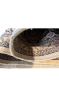 Lotus Medallion Kashan Handmade Wool Carpet