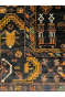 Dual Motif Caucasian Afghan Handmade Carpet