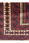 Triple Medallion Afghan Caucasian Handknotted Carpet