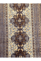 Four Motif Original Brown Afghani Hand Knotted Carpet