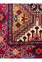 Diamond Caucasian Handmade Afghan Carpet