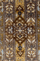 Gold Kashan Panel Handknotted Rug