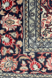 Kashan Dual Medallion Medium Handknotted Rug