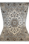 Ivory Medallion Chakra Handknotted Area Rug