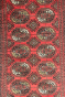Beautiful Handknotted Runner Rug in Self Bukhara Pattern