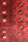 Pale Rouge Bokhara Pattern Handmade Carpet
