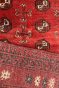 Pale Rouge Bokhara Pattern Handmade Carpet