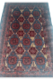 Uzbeki Midnight Purple Handmade Carpet