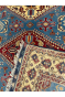 Topaz Blue Caucasian Afghani Handmade Carpet