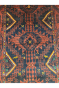 Boho-Chic Afghan Handknotted Carpet