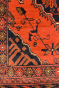 Four Panel Turkmen Afghani Runner Handmade Rug