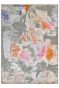 Coral Cloud Handknotted Abstract Modern Wool Area Rug