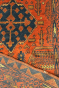Paanch Medallion Handknotted Area Afghani Runner