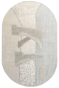 Creative Genius Oval Shaped Handknotted Carpet