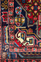 Uzbeki Abstract Handknotted Wool Carpet