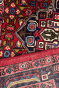 Uzbeki Abstract Handknotted Wool Carpet