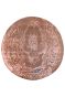 Vintage Neo-Classic Round Handknotted Area Rug