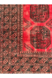 Elephant Foot Design Afghani Handknotted Area Rug