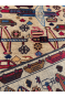 Make Love Not War Afghan Handmade Rug 