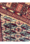 Salmon Pink Bokhara Handknotted Afghani Carpet