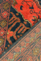 Four Panel Turkmen Afghani Runner Handmade Rug