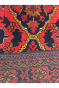 Triple Medallion Afghan Handmade Runner Carpet