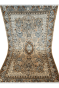 Very Fine Intricate Kashan Handknotted Nain Carpet