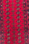 Afghani Bokhara Cherry Pattern Handmade Area Rug