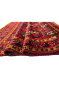 Maroon Multi-Bokhara Afghan Handknotted Rug