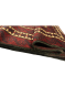 Triple Medallion Afghan Caucasian Handknotted Carpet