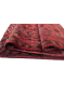 Red Ivory Panel Bokhara Handknotted Rug